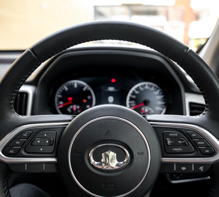 GWM P-Series SX/DLX Double Cab Interior
